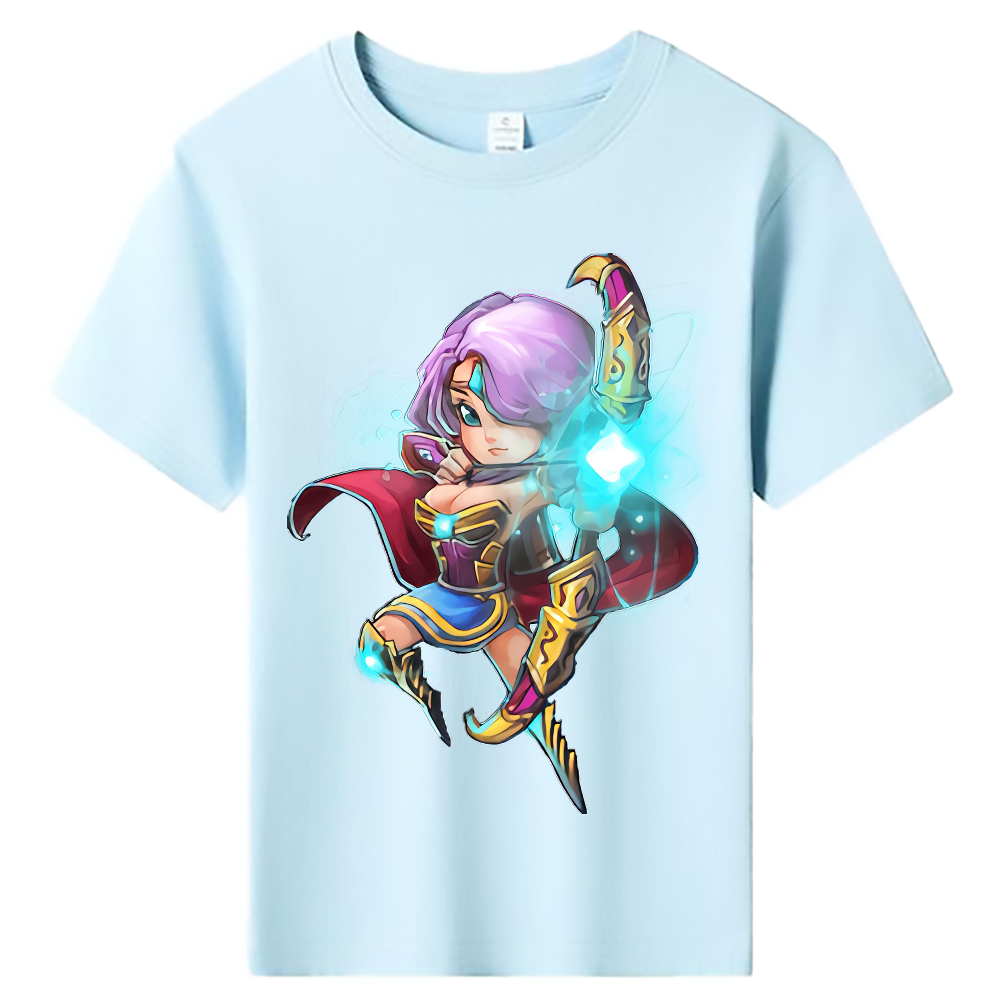 （画像用） リーグ・オブ・レジェンド League of Legends LOL 綿100％キッズTシャツ（フロントプリント）